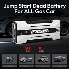 YESPER Car Jump Box ,4120A Peak Jump Box Starter For Car,ALL Gas and Up to 10.0L Diesel Engine, Powerful 12V Jump Pack With Power Bank/Quick Charge/LED Light