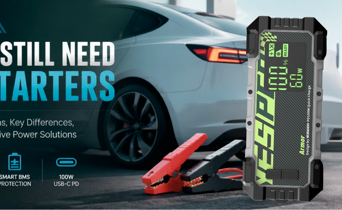 Why EVs Still Need Jump Starters — And Why the Industry Is Changing